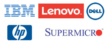 Logos de marques des serveurs